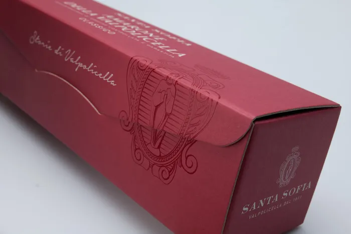 astuccio realizzato con stampa offset
